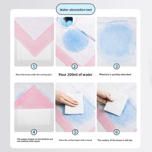 Almohadilla desechable para pañales para mascotas al por mayor, barrera de orina gruesa para perros, fuerte succión, función absorbente desodorante, eliminación de residuos de mascotas - Product Image 4
