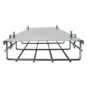 Bandeja de cables de malla de alambre electrogalvanizado, ligera, para uso en interiores. - Product Image 1