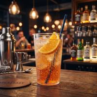 Gobelets en plastique PP transparents et durables pour café glacé, eau, boissons gazeuses – Contenants jetables pour boissons, idéaux pour les bureaux