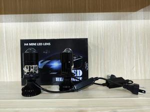 Phare LED de voiture étanche 12V super lumineux avec matrice de lentille à double lumière intégrée de près et de loin Lampe H4 Fish Eye État neuf - Product Image 6