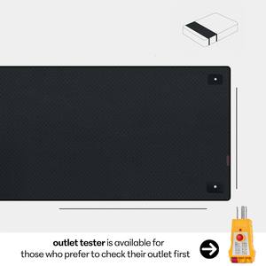 Colchoneta de Puesta a Tierra Más Vendida para Cama, con Cable de Puesta a Tierra para Dormir, Funda de Colchón de Cuero PU Antideslizante - Product Image 2