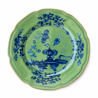 Ensembles de vaisselle vintage en porcelaine bleu clair, compatibles micro-ondes et lave-vaisselle, bols durables pour la maison, assiettes plates pour restaurant