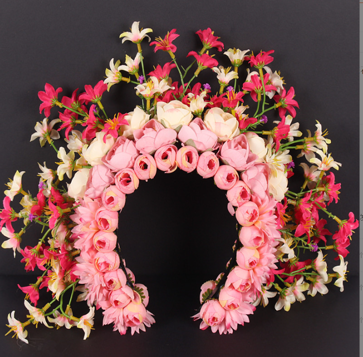 New Design Artificial Archid Headband Haku