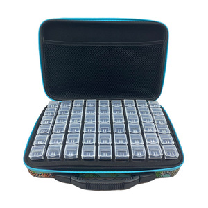 Contenedores de Almacenamiento para Pintura de Diamantes <span class=keywords><strong>2022</strong></span>, 60 Compartimentos, Gran Capacidad, Accesorios, Cuentas, Piedras de Estrás, Caja Organizadora (Tigre, Compartimento) - Product Image 5