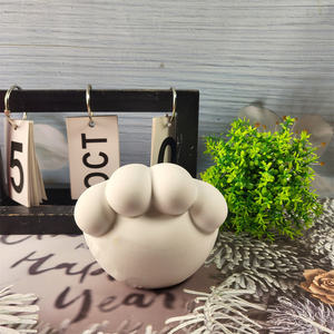 Moldes de fundición de resina hechos a mano para adornos decorativos DIY estilo Ins moldes de Pata de Gato de silicona W0386 - Product Image 2