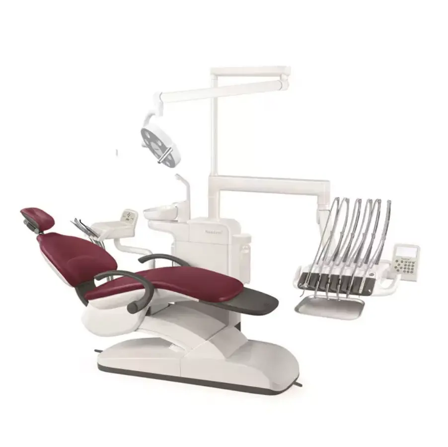 Equipo de silla dental Unidad de jeringa con 3 vías CE Equipo médico Lista de precios Odontología 24V Electricidad global Clase II