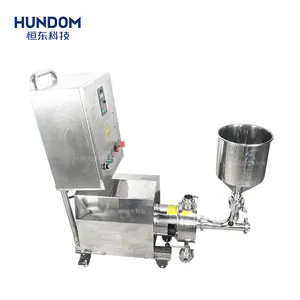 Factory price high speed mixing pump Stainless steel powder liquid high shear mixer pump with VFD variable frequency drive