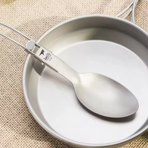 Ensemble de couverts portables pliables en titane : cuillère, fourchette, couteau, baguettes – Qualité supérieure, sans danger pour les aliments, ultraléger, écologique, utilitaire urbain - Product Image 6