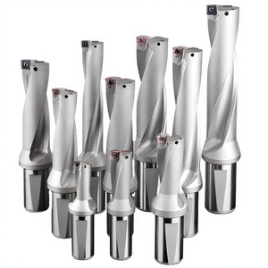 ดอกสว่านเจาะโลหะ YUFU WD ซีรีส์ รุ่น U Drill แบบมีรูระบายความร้อนภายใน ชนิดเปลี่ยนหัวได้ XT เหล็กกล้าความเร็วสูง ผิวไม่เคลือบเงา ความคม 120 จุด - Product Image 4