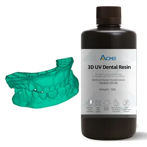 Acme Mô Hình Nha Khoa Răng Giả Bảo Vệ Răng Giả Bằng Nhựa Resin In 3d Xử Lý Tia Uv 405nm Cho Máy In Lcd DLP 3d