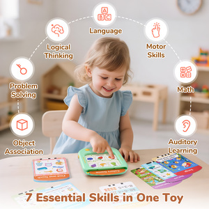 Tableta de Aprendizaje para Niños JoyCat, Batería de Litio, Papel, 156 Páginas, Tarjetas de Memoria con Función Táctil, 20 Juegos, Juguete Montessori, Alfabeto, Fonética - Product Image 6