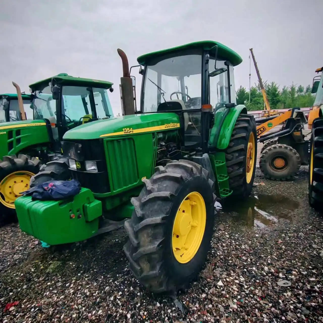 Tractor agrícola usado de 135hp Johndere-China fabricante barato en venta