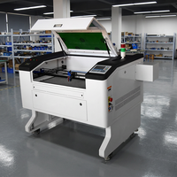 Graveur/découpeur laser CO2 haut de gamme 7050 80W/100W pour acrylique, bois, cuir, caoutchouc, pierre, CNC, refroidi par eau, haute précision, prix usine