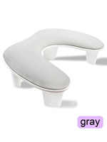 Table de manucure multifonctionnelle simple et confortable avec support inclinable et coussin de main amovible en plastique en forme de U