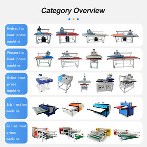 Pneumatic Heat Press Sublimation <b>Printing</b> T-Shirt Press <b>Machine</b> Single Station Printer For Clothes Factory Pull-out 40x60 - Product Image 4