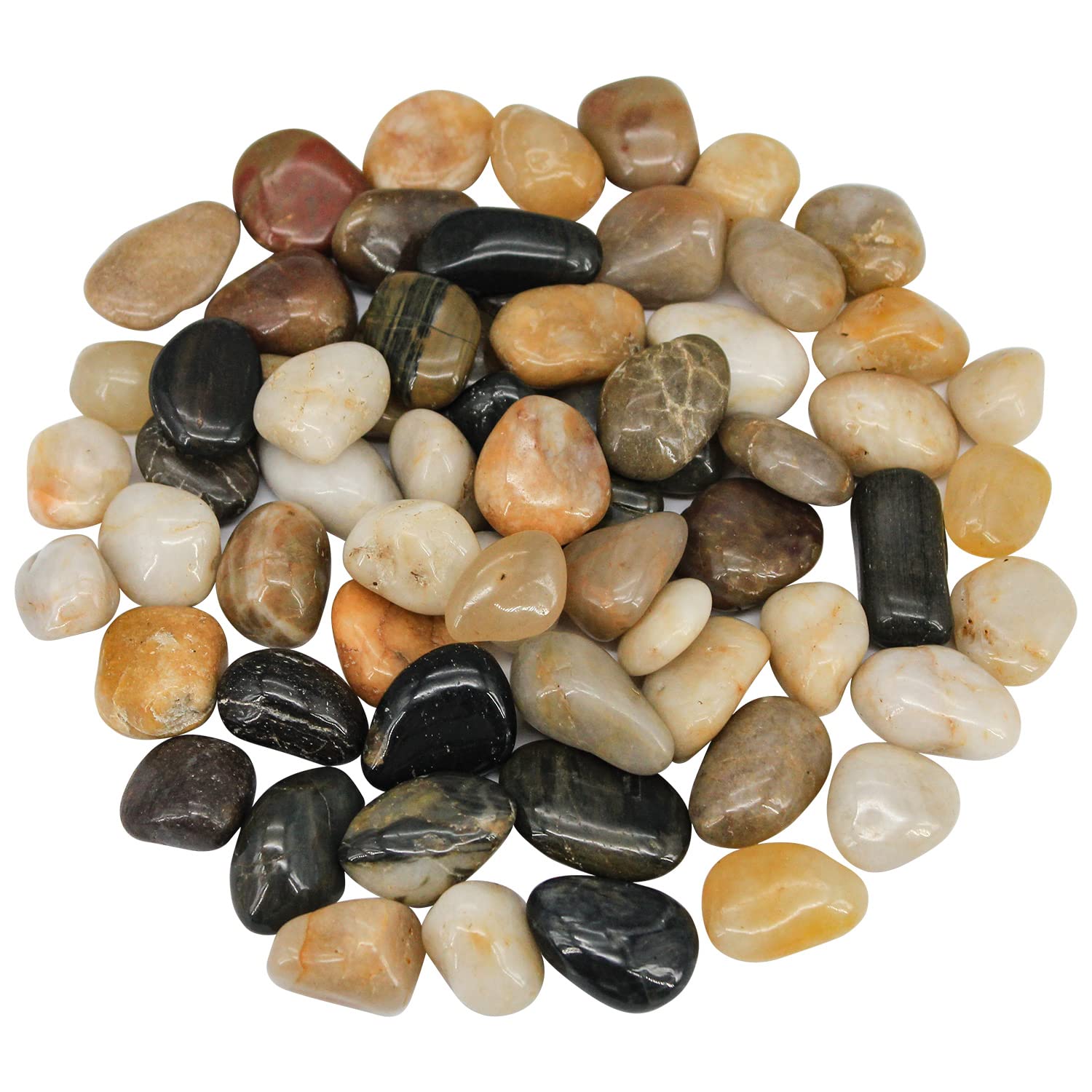 Mixed Color Pebbles