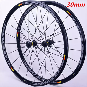 Oferta Especial 2023: Juego de <span class=keywords><strong>Ruedas</strong></span> de Aleación para MTB de 700C con Freno V, <span class=keywords><strong>Ruedas</strong></span> de Bicicleta <span class=keywords><strong>BMX</strong></span> de Aluminio de 30/40/50mm con Llanta para Cubierta - Product Image 3