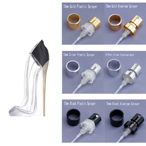 Flacon de <span class=keywords><strong>parfum</strong></span> en verre rechargeable de luxe 80 ml, rectangulaire, épaisseur 1 cm, design talon haut, vaporisateur à fine brume, capuchon <span class=keywords><strong>noir</strong></span>, cosmétique - Product Image 3