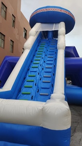 Khổng lồ nổi không khí nước vui vẻ của tôi siêu lớn công viên thiết bị Inflatable khô <span class=keywords><strong>Slide</strong></span> để bán - Product Image 2