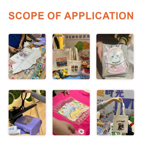 Thuế thấp bán buôn chuyên nghiệp T-Shirt máy in phun 30cm A3 dtf máy in L1800 xp600 đầu với Shaker và máy sấy - Product Image 5