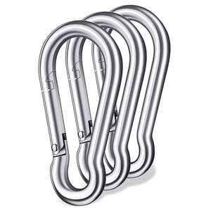 Vente en gros directe usine : Mousquetons de sécurité en acier inoxydable 304 316 avec ressorts pour l'escalade - Product Image 3
