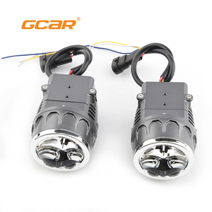 GCAR Long Shot H11 Dual Laser Fog Lamp Spotlight Three Colors 55W Penetration Beam Headlight - Product Image 2