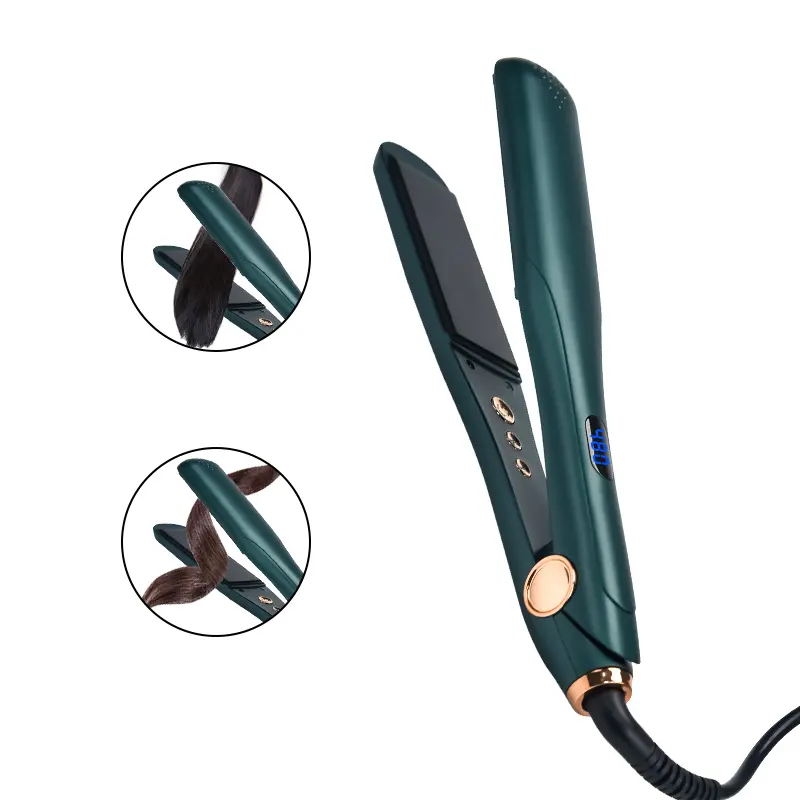 Wholesale Custom Private Label Professional Titanium Flat Iron 480F Hair Straightener tool Ceramic Flat Iron for Salon