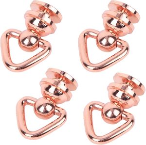 Clous métalliques rotatifs à rivets pour la décoration de sacs, ceintures, bracelets, chaussures, bottes et sacs à main - Product Image 1