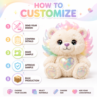 Ours en peluche coloré personnalisé, directement de l'usine, en coton PP, tissu super doux, pour anniversaire, anti-stress, OEM/ODM pour marque privée