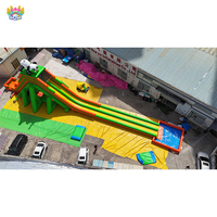 Toboggans aquatiques gonflables en PVC écologiques sur mesure, prix usine, par AIRFUNPRO, pour enfants et adultes, usage commercial 10 personnes