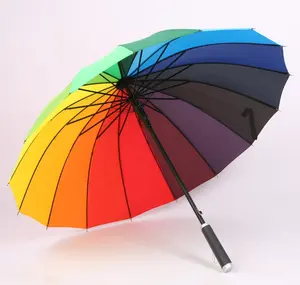 高品质直风暴强壮彩虹伞韩国市场