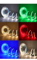 Guirlandes lumineuses intelligentes à capteur de présence USB 5V, haute densité 320 LED/m, bande LED COB dimmable, CRI 70, durée de vie de 30 000 heures