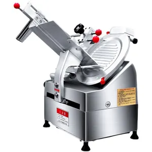 Stainless Steel Automatic 300mm Blade Meat Slicer Commercial Restaurant Frozen Meat Slicer Machine