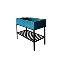 Meuble de salle de bain d'hôtel moderne en bois massif personnalisé 3 à 5 étoiles Meuble de salle de bain d'hôtel Meuble de salle de bain d'hôtel