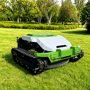 Free Shipping Industrial Grade Smart Rc Lawn Mower <b>Robot</b> Remote <b>Mini</b> Gasoline Zero Turn Self Propelled Steel Chassis Lawn Mower - Product Image 1