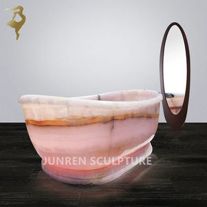 JUNREN Baignoire en marbre vert en forme de tortue sculptée <span class=keywords><strong>à</strong></span> la main Baignoire tortue en pierre <span class=keywords><strong>à</strong></span> <span class=keywords><strong>vendre</strong></span> - Product Image 6