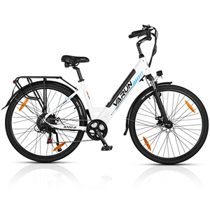 จักรยานไฟฟ้าไฮบริดอะลูมิเนียมก้าวผ่าน700C 500W City eBike 48V 10.4AH คลังสินค้าในสหราชอาณาจักร - Product Image 2