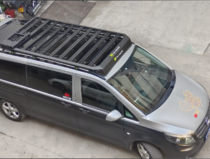 Plateforme de <span class=keywords><strong>porte</strong></span>-bagages de toit en aluminium pour <span class=keywords><strong>Mercedes</strong></span>-Benz <span class=keywords><strong>Vito</strong></span> (2015-2025) Conception antidérapante pour bagages/équipement de camping - Product Image 6