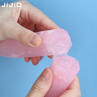 JIJID Sachet Zippé Transparent en Plastique PE pour Emballage de Crèmes Glacées Congelées et Sucettes Glacées – Vente en Gros