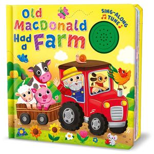 Livre sonore personnalisable « Old MacDonald Had a Farm » – Chansons de ferme classiques à chanter en famille – Livre cartonné robuste avec <span class=keywords><strong>module</strong></span> sonore de comptes-rendus pour enfants - Product Image 1