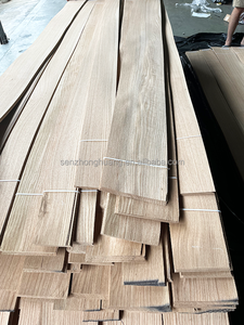 100% Factory Good Quality <strong>Fancy</strong> <strong>Natural</strong> Chinese White Oak Wood <strong>Veneer</strong> for Hotel Use 0.3-2mm Thickness 3-Year Warranty - Product Image 3