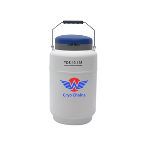 Solution de stockage cryogénique N2 à faible volatilité YDS-10-125 10L petit réservoir d'azote liquide d'insémination artificielle pour la détection - Product Image 6