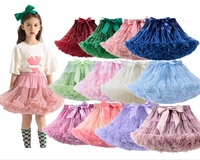 Enfants filles TuTu maille nœud jupes danse bal Performance robe princesse Tutu respirant plissé jupe courte