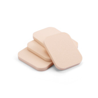 SBELLE Offres Spéciales 20 pièces usine en gros rond carré maquillage poudre bouffée maquillage éponge coloré sans Latex cosmétique poudre bouffée