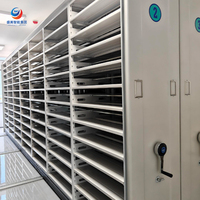 Sistema de Almacenamiento Compacto de Alta Densidad para Archivos Móviles, para Gestión de Documentos en Oficinas y Almacenes