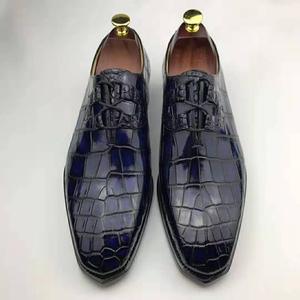 <span class=keywords><strong>Zapatos</strong></span> de vestir de diseñador de cocodrilo de grado superior para hombre, Mochila de cuero de cocodrilo, <span class=keywords><strong>zapatos</strong></span> de hombre 45 Goodyear, <span class=keywords><strong>zapatos</strong></span> de vestir personalizados para hombre - Product Image 1