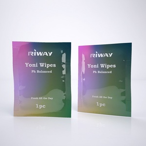 Sexe nettoyage Ph équilibré rincable organique féminin lingettes humides jetables Non-tissé femmes essuyer les tissus adultes - Product Image 5