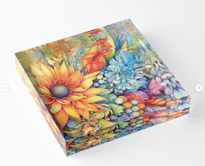 Bloc acrylique artistique pour collection de <span class=keywords><strong>fans</strong></span> d'anime, vente en gros OEM, briques acryliques personnalisées pour dessins animés, cadeau d'affaires, clip - Product Image 3