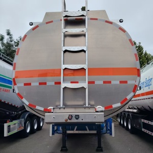 Venta Directa de Fábrica, Semirremolque de Acero al Carbono de 30 Metros Cúbicos de Buena Calidad para Transporte de Petróleo/Combustible/Gasolina - Product Image 3