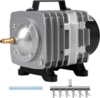 Pompe à air pour aquarium 25W - Pompe à air pour aquarium, bulleur pour bassin, aérateur, pompe à air hydroponique, pompe à air commerciale